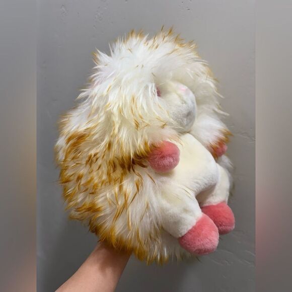 Cute Hedgehog Multi Use Bag/Real Shearling Crossbody/Backpack/Plushie/Pillow - Picture 10 of 16